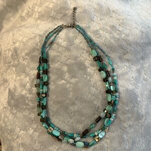 Silpada 3 strand necklace